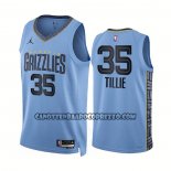 Canotte Memphis Grizzlies Killian Tillie NO 35 Statement 2022-23 Blu
