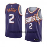 Canotte Phoenix Suns Josh Okogie NO 2 Icon 2023-24 Viola