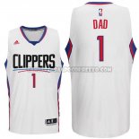 Canotte NBA Festa del papa Clippers Dad Bianco