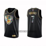 Canotte Golden Edition Brooklyn Nets Kevin Durant NO 7 2021-22 Nero