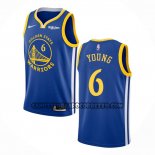 Canotte Golden State Warriors Nick Young NO 6 Icon Blu