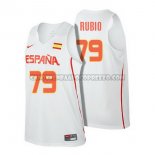 Canotte NBA Spagna Rubio 2016 Bianco