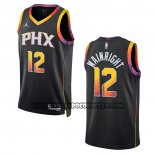 Canotte Phoenix Suns Ish Wainright NO 12 Statement 2022-23 Nero