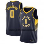 Canotte Indiana Pacers Tyrese Haliburton NO 0 Icon 2022-23 Blu