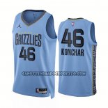 Canotte Memphis Grizzlies John Konchar NO 46 Statement 2022-23 Blu