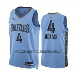 Canotte Memphis Grizzlies Steven Adams NO 4 Statement 2022-23 Blu