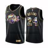 Canotte Golden Edition Los Angeles Lakers Kobe Bryant NO 24 2021-22 Nero