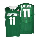 Canotte NBA NCAA Michigan State Spartans Keith Appling Verde
