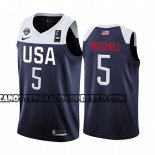 Canotte USA Donovan Mitchell 2019 FIBA Basketball World Cup Blu