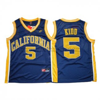 Canotte NBA NCAA California Jason Kidd Blu Marino