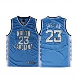 Canotte NBA NCAA North Carolina Jordan Blu