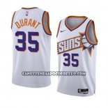 Canotte Phoenix Suns Kevin Durant NO 35 Association 2023-24 Bianco