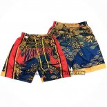 Pantaloncini Golden State Warriors Lunar New Year Mitchell & Ness Just Don Arancione
