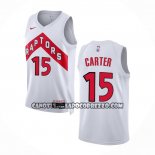 Canotte Tornto Raptors Vince Carter NO 15 Association 2022-23 Bianco