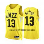 Canotte Utah Jazz Jared Butler NO 13 Icon 2022-23 Giallo