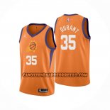 Canotte Phoenix Suns Kevin Durant NO 35 Statement 2021 Arancione