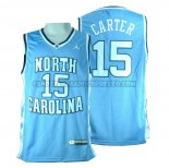 Canotte NBA NCAA North Carolina Carter Blu