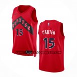 Canotte Tornto Raptors Vince Carter NO 15 Icon 2022-23 Rosso
