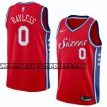 Canotte NBA 76ers Jerryd Bayless Statement 2018 Rosso