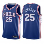 Canotte NBA Bambino 76ers Ben Simmons Icon 2017-18 Blu