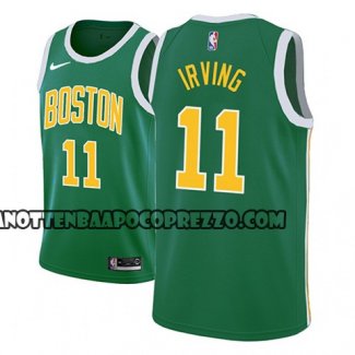 Canotte NBA Boston Celtics Kyrie Irving Earned 2018-19 Verde