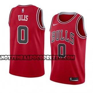 Canotte NBA Bulls Tyler Ulis Icon 2018 Rosso