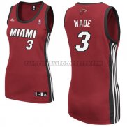 Canotte NBA Donna Heat Wade Rosso