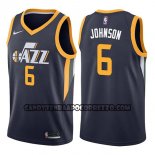 Canotte NBA Jazz Joe Johnson Icon 2017-18 Blu