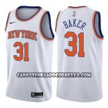 Canotte NBA Knicks Ron Baker Association 2017-18 Bianco