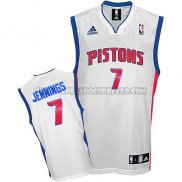 Canotte NBA Pistons Jennings Bianco