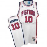 Canotte NBA Throwback Pistons Rooman Bianco