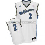 Canotte NBA Throwback Wizards Wall Bianco