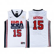 Canotte NBA USA 1992 Anthony Bianco