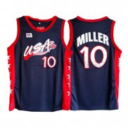 Canotte NBA USA 1996 Miller Negro