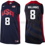 Canotte NBA USA 2012 Williams Nero