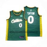 Canotte Boston Celtics Jayson Tatum NO 0 2022-23 Verde