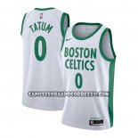 Canotte Boston Celtics Kemba Walker Citta 2020-21 Bianco