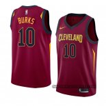 Canotte Cleveland Cavaliers Alec Burks Icon 2018 Rosso