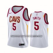 Canotte Cleveland Cavaliers Cavaliers Dennis Smith NO 5 Association 2017-18 Bianco
