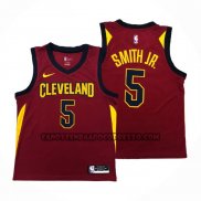 Canotte Cleveland Cavaliers Dennis Smith JR. NO 5 Icon 2018 Rosso
