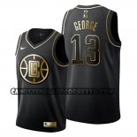 Canotte Golden Edition Los Angeles Clippers Paul George Nero