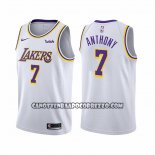 Canotte Los Angeles Lakers Carmelo Anthony NO 7 Association 2021 Bianco
