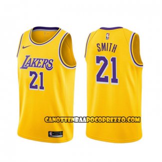 Canotte Los Angeles Lakers J.r. Smith Icon 2020 Giallo