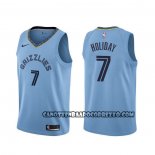 Canotte Memphis Grizzlies Justin Holiday Statement Blu