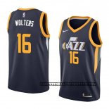 Canotte Utah Jazz Nate Wolters Icon 2018 Blu