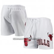 Pantaloncini Chicago Bulls Pro Standard Mesh Capsule Bianco