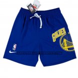 Pantaloncini Golden State Warriors Big Logo Just Don Blu