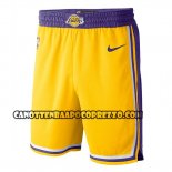 Pantaloncini Lakers Icon 2018-19 Giallo