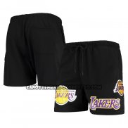 Pantaloncini Los Angeles Lakers Pro Standard Mesh Capsule Nero