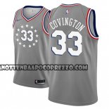 Canotte NBA 76ers Robert Covington Ciudad 2018-19 Grigio